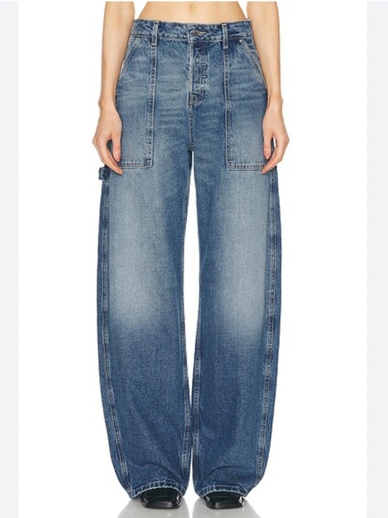 Denim - NEW GRLFRND Paola High Rise Barrel Leg Jeans Size 24 In Eaton Canyon